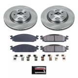 Power Stop 2010 Lincoln MKT Front and Rear Semi-Coated Rotor Kit (1x psbSC5509, 1x psbSC8846) thumbnail 6