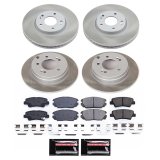 Power Stop 09-10 Hyundai Sonata Front and Rear Semi-Coated Rotor Kit (1x psbSC4647, 1x psbSC9060) thumbnail 5