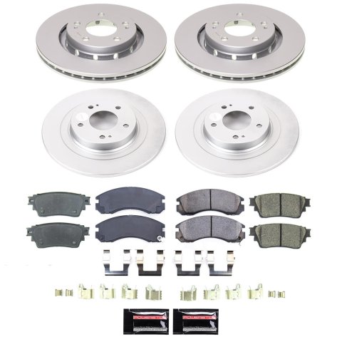 Power Stop 18-20 Mitsubishi Outlander PHEV Front and Rear Z17 Coated Brake Kit (1x psbCRK8381, 1x psbCRK4979) thumbnail 6