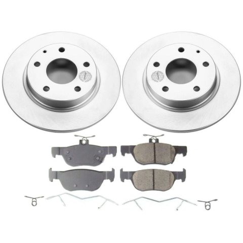 Power Stop 19-23 Mazda 3 Front and Rear Z17 Coated Brake Kit (1x psbCRK8334, 1x psbCRK8756) thumbnail 7