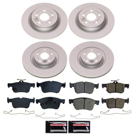 Power Stop 2023 Ford Bronco Sport Front and Rear Z17 Coated Brake Kit (1x psbCRK8926, 1x psbCRK8933) thumbnail 4