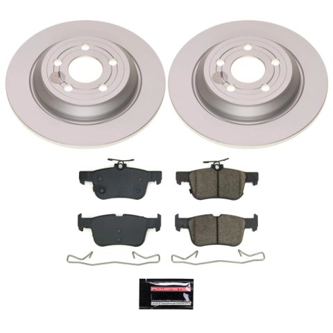 Power Stop 2023 Ford Bronco Sport Front and Rear Z17 Coated Brake Kit (1x psbCRK8926, 1x psbCRK8933) thumbnail 7