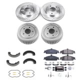 Power Stop 04-05 Chevrolet Classic Front and Rear Z23 Evolution Brake Kit (1x psbK1551, 1x psbKOE15340DK) thumbnail 2