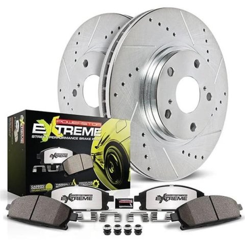 Power Stop 04-05 Chevrolet Classic Front and Rear Z26 Street Brake Kit (1x psbK1551-26, 1x psbKOE15340DK) thumbnail 3