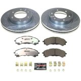 Power Stop 19-22 Ford Ranger Front and Rear Z36 Truck & Tow Brake Kit (1x psbK8430-36, 1x psbK8413-36) thumbnail 8