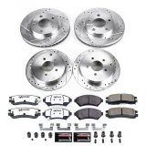 Power Stop 02-04 Oldsmobile Silhouette Front and Rear Z26 Street Brake Kit (1x psbK2553-26, 1x psbK5135-26) thumbnail 3
