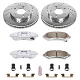 Power Stop 02-04 Oldsmobile Silhouette Front and Rear Z26 Street Brake Kit (1x psbK2553-26, 1x psbK5135-26) thumbnail 8