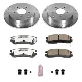 Power Stop 02-04 Oldsmobile Silhouette Front and Rear Z26 Street Brake Kit (1x psbK2553-26, 1x psbK5135-26) thumbnail 9