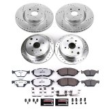 Power Stop 2021 Subaru WRX Front and Rear Z26 Street Brake Kit (1x psbK4603-26, 1x psbK9014-26) thumbnail 3