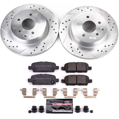 Power Stop 2023 Nissan Z Front and Rear Z23 Evolution Kit w/Calipers (1x psbK8062, 1x psbS6036, 1x psbK6944, 1x psbS7146) thumbnail 4
