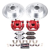 Power Stop 2019 Nissan Sentra Rear Z26 Street Kit w/Calipers (1x psbS3582, 1x psbK8335-26) thumbnail 6