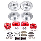 Power Stop 2019 Nissan Sentra Front and Rear Z26 Street Kit w/Calipers (1x psbS3582, 1x psbK8327-26, 1x psbS6640, 1x psbK8335-26) thumbnail 6