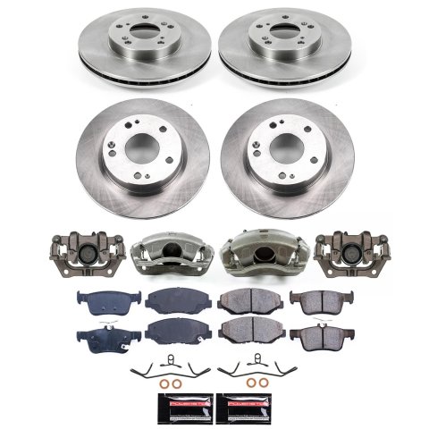 Power Stop 16-21 Honda Civic Front and Rear Autospecialty Kit w/Calipers (Bundled Kit) thumbnail 2