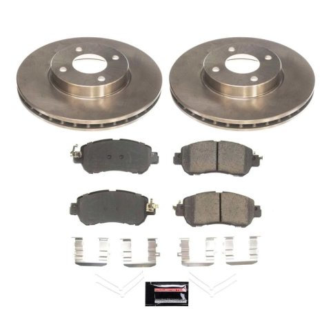 Power Stop 18-22 Nissan Kicks Front and Rear Autospecialty Brake Kit (1x psbKOE8326, 1x psbKOE15484DK) thumbnail 6