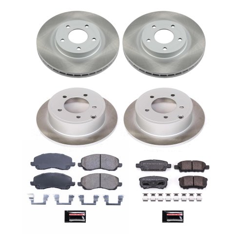 Power Stop 11-14 Chrysler 0 Front and Rear Semi-Coated Rotor Kit (1x psbSC3032, 1x psbSC3033) thumbnail 1