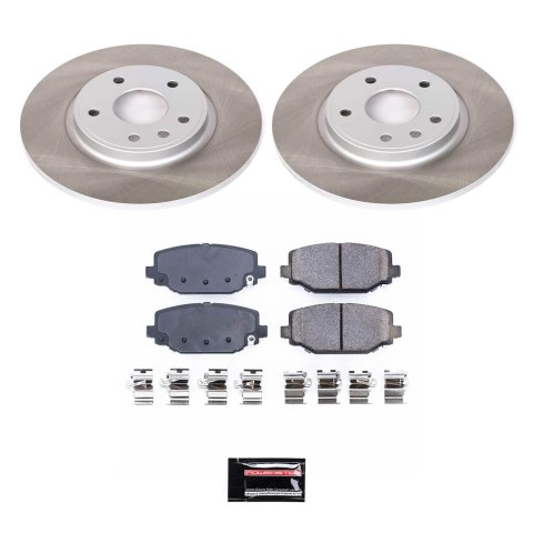 Power Stop 12-16 Chrysler Town & Country Front and Rear Semi-Coated Rotor Kit (1x psbSC5959, 1x psbSC5961) thumbnail 8