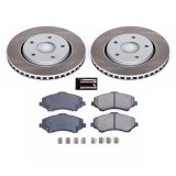 Power Stop 12-16 Chrysler Town & Country Front and Rear Semi-Coated Rotor Kit (1x psbSC3118, 1x psbSC6544) thumbnail 6