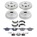 Power Stop 2020 Kia Optima Front and Rear Semi-Coated Rotor Kit (1x psbSC6985, 1x psbSC7353) thumbnail 5