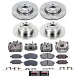 Power Stop 2019 Nissan Sentra Front and Rear Autospecialty Kit w/Calipers (Bundled Kit) thumbnail 2