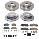 Power Stop 21-22 Chevrolet Colorado Front and Rear Z23 Evolution Brake Kit (1x psbK8741, 1x psbK8761) thumbnail 9
