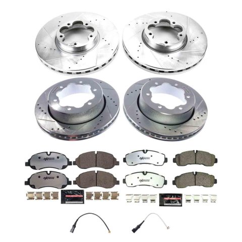 Power Stop 20-23 Ford Transit-350 HD Front and Rear Z36 Truck & Tow Brake Kit (1x psbK8979-36, 1x psbK8981-36) thumbnail 4