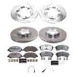 Power Stop 2021 Ford Transit-150 Front and Rear Z36 Truck & Tow Brake Kit (1x psbK9057-36, 1x psbK8988-36) thumbnail 4