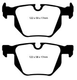 EBC S1 Brake Pad and Rotor Kit (1x ebcRK1524, 1x ebcUD1042) thumbnail 6