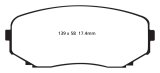 EBC S12 Brake Pad and Rotor Kit (1x ebcRK7505, 1x ebcDP31794C) thumbnail 7
