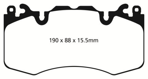 EBC S13 Brake Pad and Rotor Kit (1x ebcRK1723, 1x ebcDP42064R) thumbnail 5