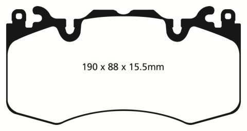 EBC S13 Brake Pad and Rotor Kit (1x ebcRK1723, 1x ebcDP42064R) thumbnail 6