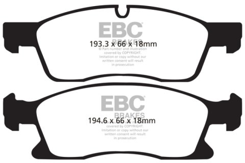 EBC S1 Brake Pad and Rotor Kit (1x ebcUD1455, 1x ebcRK7556) thumbnail 9