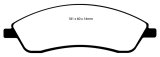 EBC S13 Brake Pad and Rotor Kit (1x ebcRK7295, 1x ebcDP41692R) thumbnail 6