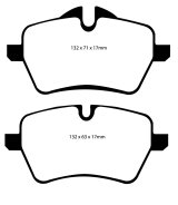 EBC S1 Brake Pad and Rotor Kit (1x ebcUD1204, 1x ebcRK1792) thumbnail 5