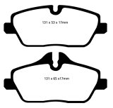 EBC S13 Brake Pad and Rotor Kit (1x ebcRK1487, 1x ebcDP42056R) thumbnail 5