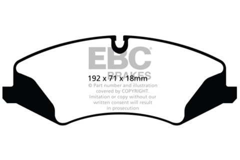 EBC S14 Brake Pad and Rotor Kit (1x ebcDP62123, 1x ebcRK1448) thumbnail 5