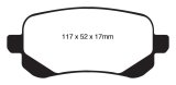 EBC S13 Brake Pad and Rotor Kit (1x ebcRK7443, 1x ebcDP41840R) thumbnail 7