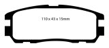 EBC S14 Brake Pad and Rotor Kit (1x ebcDP6974, 1x ebcRK7456) thumbnail 6