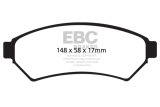 EBC Stage 1 Premium Street Disc Brake Kits S1KF1555 Pad and Rotor Kit thumbnail 9