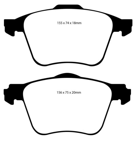 EBC S20 Brake Pad and Rotor Kit (1x ebcRK1549, 1x ebcRK1590, 1x ebcUD1305, 1x ebcUD1307) thumbnail 3