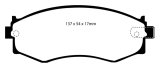 EBC S12 Brake Pad and Rotor Kit (1x ebcRK507, 1x ebcDP3792C) thumbnail 6