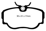 EBC S13 Brake Pad and Rotor Kit (1x ebcDP4779R, 1x ebcRK134) thumbnail 5