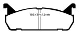 EBC S12 Brake Pad and Rotor Kit (1x ebcRK639, 1x ebcDP3828C) thumbnail 5