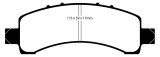 EBC S14 Brake Pad and Rotor Kit (1x ebcDP61667, 1x ebcRK7214) thumbnail 6