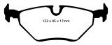 EBC S12 Brake Pad and Rotor Kit (1x ebcRK7196, 1x ebcDP31289C) thumbnail 6