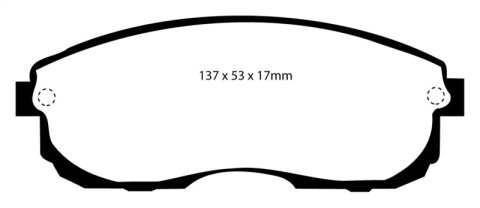 EBC S12 Brake Pad and Rotor Kit (1x ebcRK7059, 1x ebcDP3775C) thumbnail 6