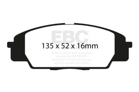 EBC S11 Brake Pad and Rotor Kit (1x ebcDP21254, 1x ebcRK1473) thumbnail 9