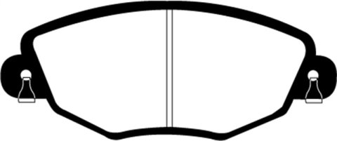 EBC S13 Brake Pad and Rotor Kit (1x ebcRK981, 1x ebcDP41322R) thumbnail 6