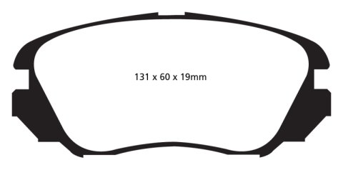EBC S13 Brake Pad and Rotor Kit (1x ebcRK7521, 1x ebcDP42013R) thumbnail 7