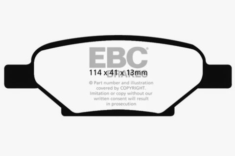 EBC Stage 11 Kits Greenstuff and RK Rotors S11KR1162 Disc Brake Pad Rotor Kit thumbnail 9