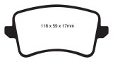 EBC S20 Brake Pad and Rotor Kit (1x ebcRK1535, 1x ebcUD1322, 1x ebcUD1386, 1x ebcRK1838) thumbnail 6
